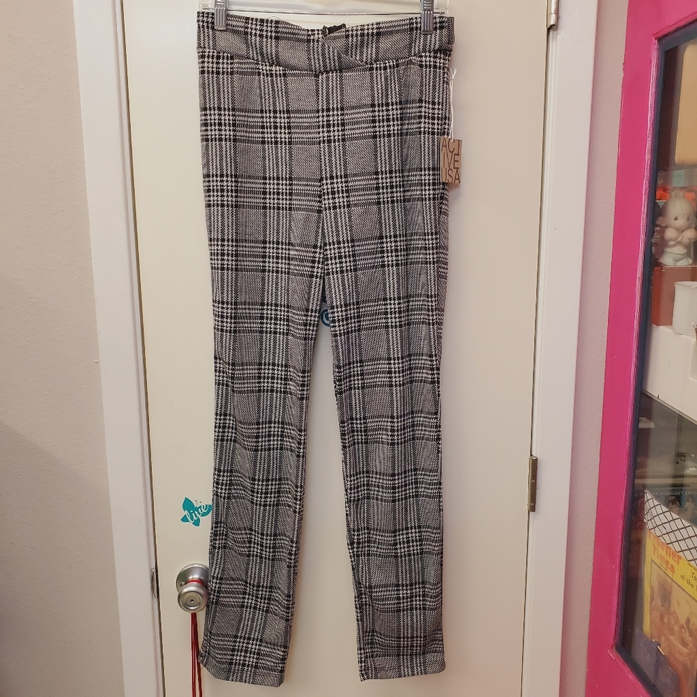 Women's Active USA Houndstooth Trousers